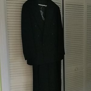 Jacket and pants suit ensemble